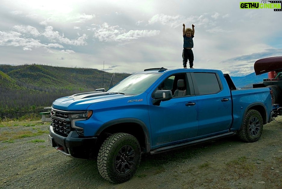 Jim Baird Instagram - We did it! Yesterday evening we arrived in Telegraph Creek, BC to complete our 5000 km overland journey from our home in Magnetawan, Ontario. The final 150kms on the Telegraph Creek road was both jaw-droppingly spectacular and hair raising with 20% inclines that saw sheer cliffs lining the edge of the mountain road in many places. But before reaching the Telegraph Creek rd., we enjoyed an amazing side adventure off the Cassiar on hwy 37A where we checked out Bear Glacier. We’re now in the process of switching from an overlanding trip to a canoe trip and with any luck, we’ll begin paddling the Lower Stikine River today! Our @chevroletcanada Silverado ZR2 had all the power needed to haul out Expedition 2.0 teardrop trailer by @offgridtrailers up the steep inclines and I don’t think there could be a better camper trailer for the job. What an awesome experience for the whole family. #sponsored #overlanding #camping #beautifulbritishcolumbia #4x4overland #outdoors #teardroptrailer #FindNewRoads #offgridtrailers Telegraph Creek, British Columbia
