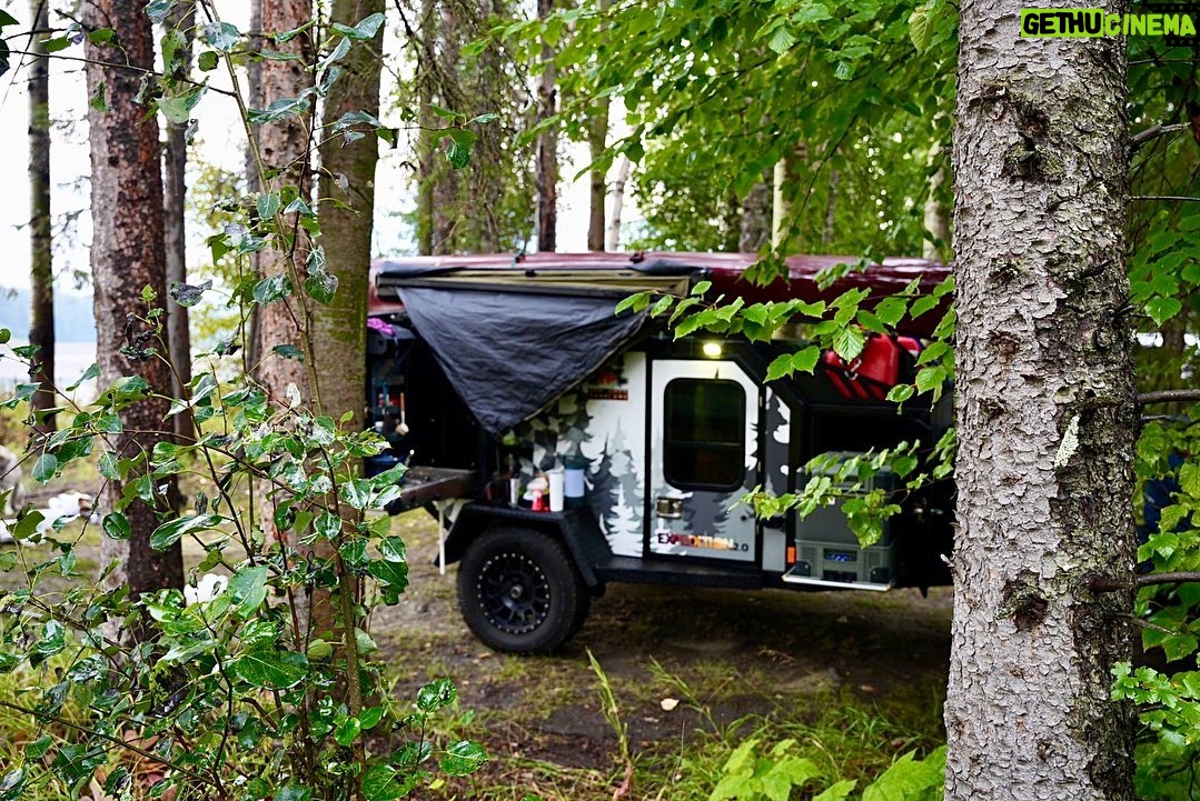 Jim Baird Instagram - Just passing through Smithers, BC right now on our overlanding adventure and will head up the long and lonely Cassiar Hwy today. Two nights ago, we made camp along the mighty Fraser River with wild fire smoke obstructing views of the surrounding scenery. It rained heavily all night long that night and when we awoke, the forest fire smoke had cleared, revealing dramatic snow-capped mountains all around us. We continued through Prince George and made camp off a forest access road on a small lake last tight. We have what seems like it’ll be an epic little spot planned for camping tonight with potentially an interesting road to negotiate to get there. The mountains are starting to get more dramatic again now and most of the wildfire smoke has cleared. In about four days time, we’ll switch up modes of transportation to begin our canoe trip down the Stikine River. @chevroletcanada @offgridtrailers FindNewRoads #offgridtrailers #sponsored #jbadventurer #outdoors #overlanding #BC #camping #roadtrip #familycamping #4x4overland British Columbia