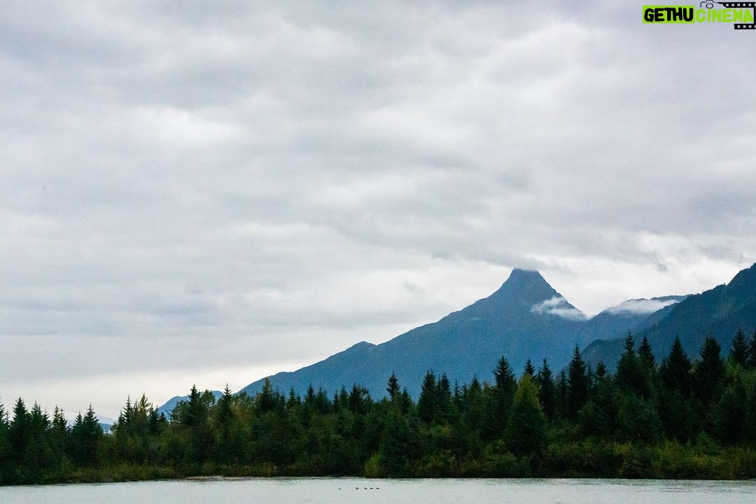 Jim Baird Instagram - Despite more rain, it was an incredible day on the Stikine River. We portaged the canoe over a mile to get into a remote lake only accessible by plane or boat. We paddled by mesmerizing icebergs and were in awe of the glaciers around the lake. In episode 12 of our adventure, @torigoesoutside and I finally paddled into Alaska, and found an off-grid salmon processing facility. Did we manage to get some fresh Stikine River sockeye salmon? Check out episode 12 of our adventure series on YouTube - link in bio! #outdoors #canoeing #alaskaadventures #northernbc #camping #familycamping #stikineriver #greatglscier #mountainsadventure #campingintherain