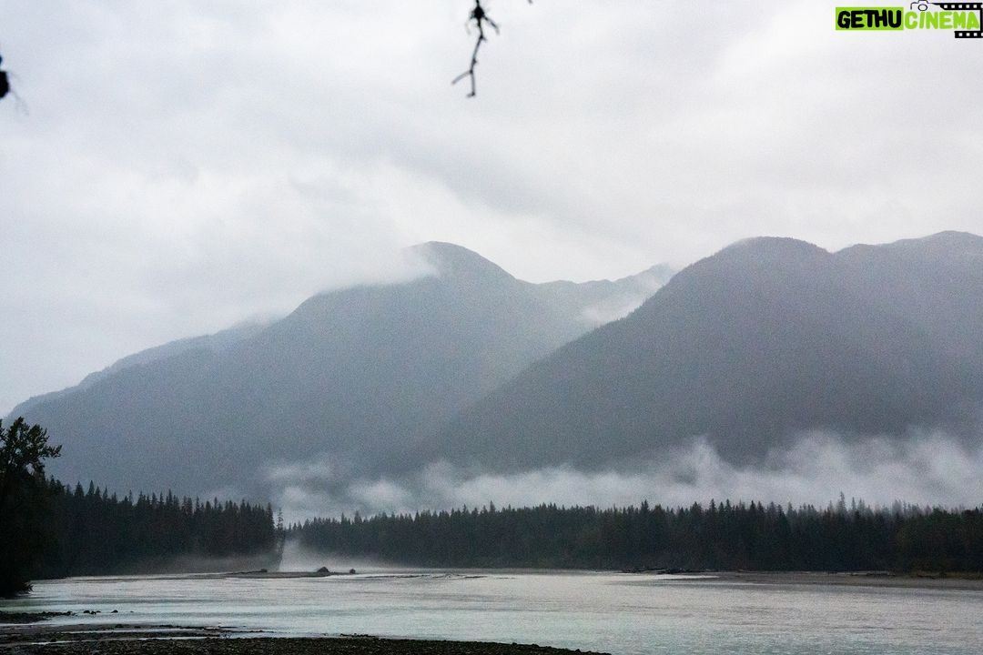 Jim Baird Instagram - Despite more rain, it was an incredible day on the Stikine River. We portaged the canoe over a mile to get into a remote lake only accessible by plane or boat. We paddled by mesmerizing icebergs and were in awe of the glaciers around the lake. In episode 12 of our adventure, @torigoesoutside and I finally paddled into Alaska, and found an off-grid salmon processing facility. Did we manage to get some fresh Stikine River sockeye salmon? Check out episode 12 of our adventure series on YouTube - link in bio! #outdoors #canoeing #alaskaadventures #northernbc #camping #familycamping #stikineriver #greatglscier #mountainsadventure #campingintherain