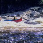Jim Baird Instagram - I was recently going through some old pics and scanning them for a big documentary I’m putting together (stay tuned) and wanted to share a few from this memorable adventure. It was 2006 when I headed off to paddle Côte Nord Québec’s Moisie River. Starting from Labrador, my brother @ted.baird along with buddies @armin_charmin and @adventure_fitt_akasha planned to canoe 100kms of headwater lakes before taking on the advanced-level whitewater of the Moisie which we’d follow all the way to the St. Lawrence. On this trip, we really had to step up our whitewater canoeing game. I lived obviously or else, who would be typing this? More on this adventure coming up on my YouTube channel. #jbadventurer #moisie #outdoors canoeing #cotenordquebec #cotenordquebec Côte-Nord