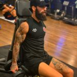 Jimmy Durmaz Instagram - The grind never stops. #jdbeard #tattoo #Dmz #lifestyle