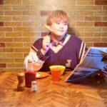 JinJin Instagram - . . 26年間、朝食で新聞読んだことないねん💖💖どあほ‼️🎶(？) 明日発売のJINCL冬服新作2品目☺️💖 初のニットベスト🧸🧸