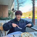JinJin Instagram - 朝活2024⛅️ 朝からピザって僕らしくて最高やん？🧸🍕🎶