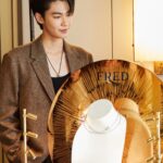 Jirawat Sutivanichsak Instagram - Feeling empowered in FRED’s jewellery, and honored to visit the Maison’s exhibition in Seoul, particularly amazed by the exquisite craftsmanship of Monsieur Fred Inner Light High Jewelry Collection✨🌟💫 It’s such an amazing experience beyond words. Dive into the heritage of @FREDjewelry, and find the happiness in the colourful jewelry as if every creation was a celebration of life. #FREDJewelry #FREDParis #FREDExhibition #FREDHeritage #FREDHighJewelry