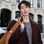 Jirawat Sutivanichsak Instagram - Right on time @loewe #LOEWE #LOEWEFW24 #LOEWExDew #LOEWEFW24xDewPhuwin Paris, France
