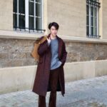 Jirawat Sutivanichsak Instagram - Right on time @loewe #LOEWE #LOEWEFW24 #LOEWExDew #LOEWEFW24xDewPhuwin Paris, France