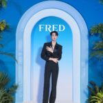 Jirawat Sutivanichsak Instagram - Witnessing Monsieur Fred Inner Light’s brilliance in Thailand was a true honor. 💎💙 Thank you, @fredjewelry! #FREDHighjewelry #FREDJewelry #MonsieurFredInnerLight