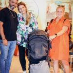 Joana França Instagram - A F A M ❤️ na @chiccoportugal 💙 . . . #chicco #chiccoportugal #joanafrança #noémiacosta #nunopires #Lucas💙 #fam #family #familia #children #ourchoice #baby Chicco