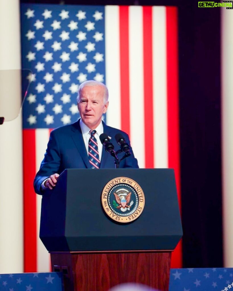 Joe Biden Instagram - Whether democracy is still America’s sacred cause is the most urgent question of our time. Today, on the eve of the January 6 insurrection, I addressed supporters about what's at stake for our democracy in this election.