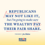Joe Biden Instagram - Republicans in Congress don’t have a plan to lower costs for families. Their only plan is more giveaways for the wealthiest Americans and biggest corporations.