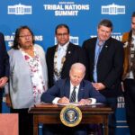 Joe Biden Instagram - Federal dollars are vital to Tribal communities to be able to thrive, and they know best how to invest them—not us. I signed an executive order to reform the federal funding system for Tribes, cutting out red tape so they can deliver for their communities faster and better.