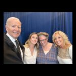 Joe Biden Instagram - Carmel-Ann and Giana, Jill and I had a great time meeting you both.
