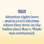 Joe Biden Instagram – Ohio.
Kansas.
Kentucky.
Michigan.

Voters are showing up to protect reproductive rights.