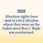 Joe Biden Instagram - Ohio. Kansas. Kentucky. Michigan. Voters are showing up to protect reproductive rights.