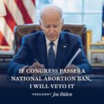 Joe Biden Instagram - We will never back down from protecting a woman’s right to choose.