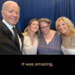 Joe Biden Instagram - One of my favorite parts of my job is meeting with supporters. It was great to meet the winners of our “Meet the Bidens” contest, Carmel-Ann and her daughter Giana. Chip in at the link in my bio, and the next winner could be you and a friend.