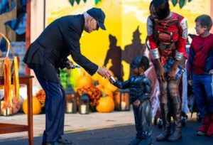 Joe Biden Instagram - Jill and I had a great time welcoming mermaids, wizards, superheroes, and more to the White House last night. Happy Halloween!