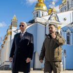 Joe Biden Instagram - When I exited that 10-hour train ride to meet President Zelenskyy in Ukraine, I didn't feel alone. I was bringing with me the idea of America—the promise to the people fighting for the same things we fought for 250 years ago: freedom, independence, and self-determination.