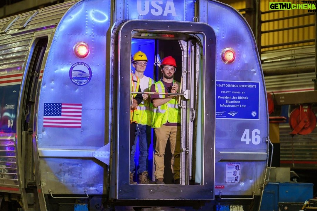 Joe Biden Instagram - I spent the bulk of my congressional career taking Amtrak. I commuted every day from Wilmington to Washington, D.C. Amtrak wasn’t just a way to get home to family—the conductors and engineers became my family. The Bipartisan Infrastructure Law includes the largest investment in passenger rail since Amtrak was created 50 years ago: $66 billion for world-class rail right here at home. These investments will reduce delays and speed up the trains along the Northeast Corridor. It matters for businesses trying to get their goods to market. It matters for the parent commuting to work in the morning. It matters for folks trying to get home for dinner.