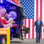 Joe Biden Instagram - I spent the bulk of my congressional career taking Amtrak. I commuted every day from Wilmington to Washington, D.C. Amtrak wasn’t just a way to get home to family—the conductors and engineers became my family. The Bipartisan Infrastructure Law includes the largest investment in passenger rail since Amtrak was created 50 years ago: $66 billion for world-class rail right here at home. These investments will reduce delays and speed up the trains along the Northeast Corridor. It matters for businesses trying to get their goods to market. It matters for the parent commuting to work in the morning. It matters for folks trying to get home for dinner.