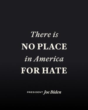Joe Biden Instagram - As Americans, we must come together and reject Islamophobia and all forms of bigotry and hatred. 

I have said repeatedly that I will not be silent in the face of hate. 

We must be unequivocal: There is no place in America for hate against anyone.