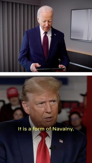 Joe Biden Instagram - Donald Trump will never be Aleksey Navalny.