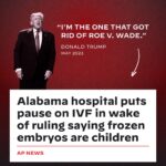 Joe Biden Instagram – Make no mistake: this is because Donald Trump overturned Roe v. Wade.