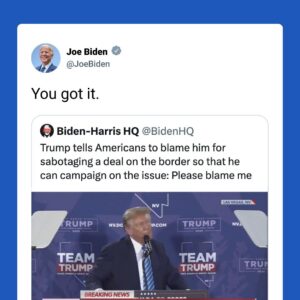 Joe Biden Instagram - You got it.