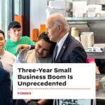 Joe Biden Instagram - The small business boom hasn’t been an accident—it’s a result of our strategy to support entrepreneurs, help small businesses access the resources they need to thrive, and promote competition to level the playing field.