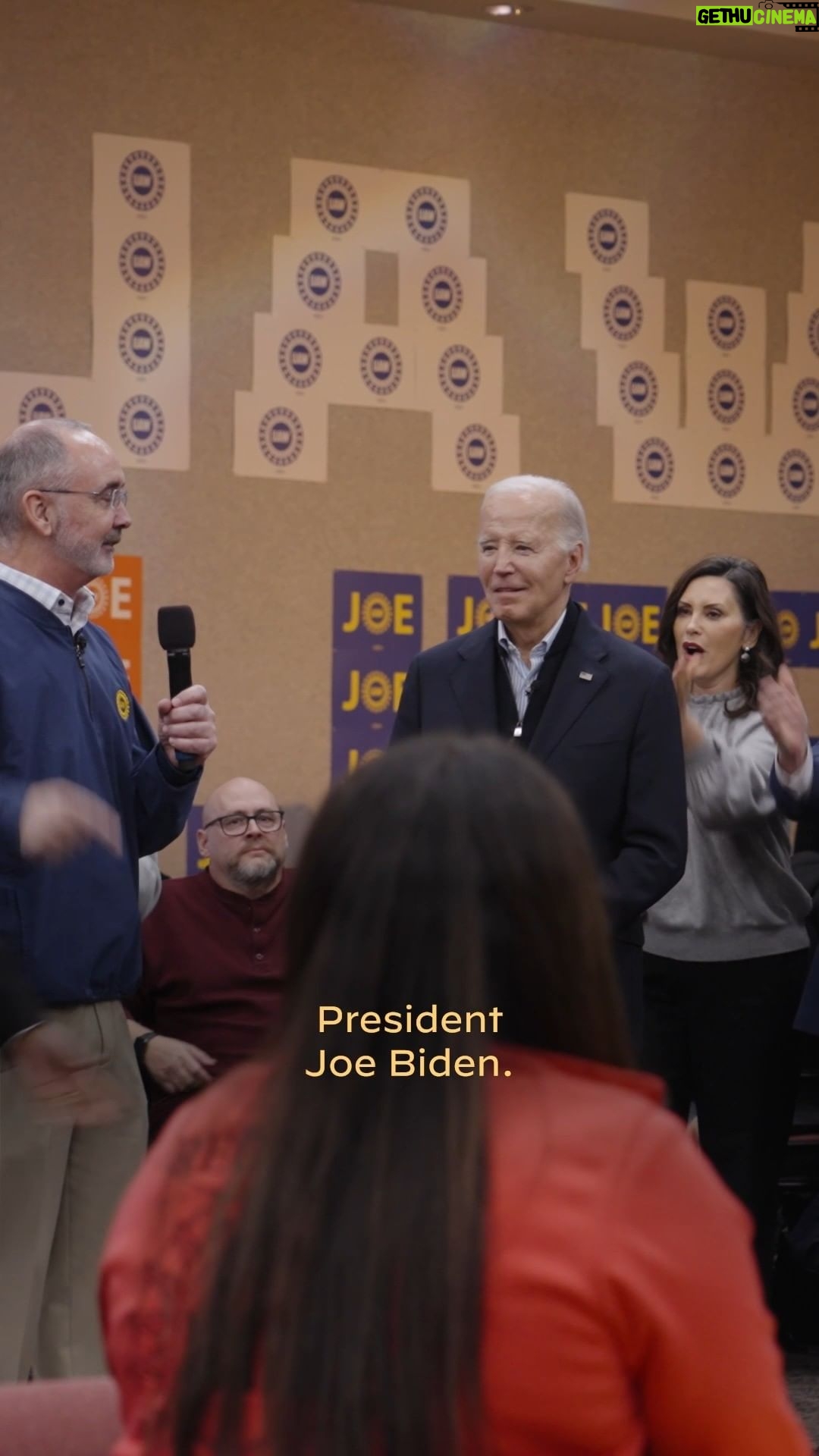 Joe Biden Instagram - We have the strongest economy in the whole damn world because of the UAW and organized labor.