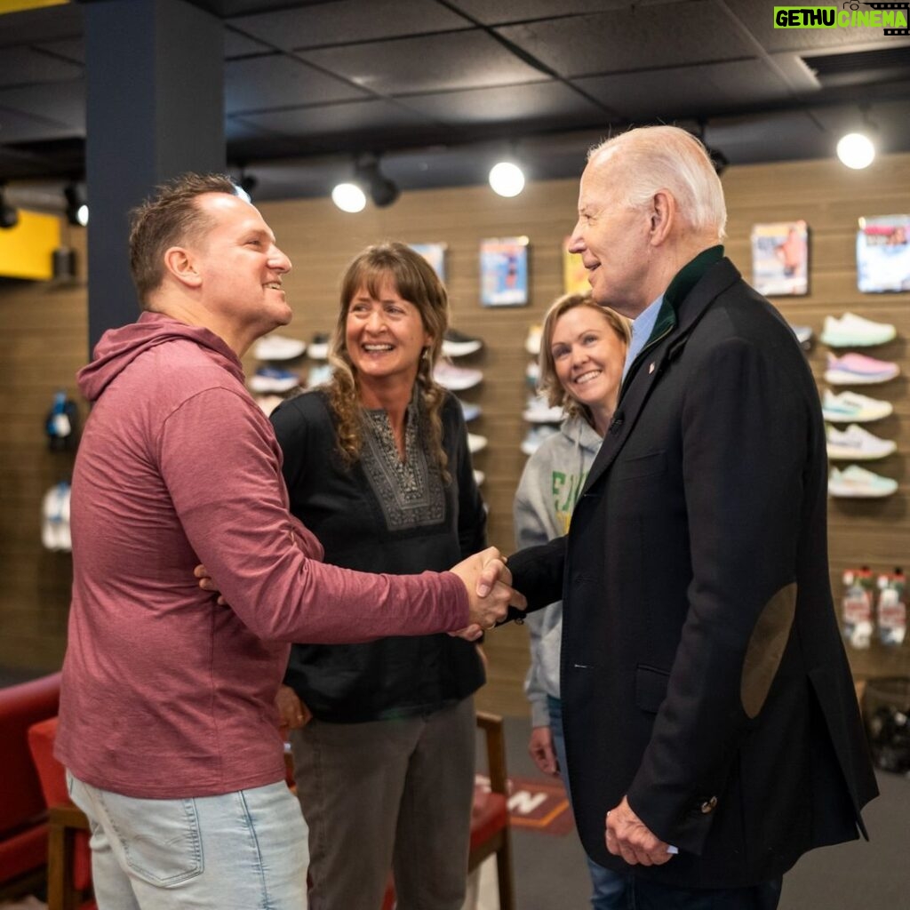 Joe Biden Instagram - Americans have filed for a record 16 million new business applications since I came into office. Every one of those applications is a sign of hope.