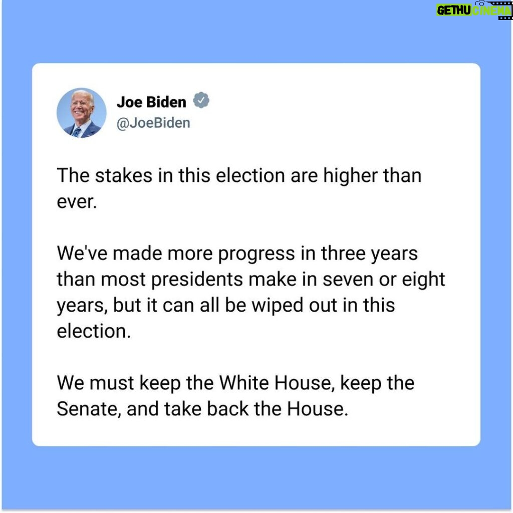 Joe Biden Instagram - The stakes in this election are higher than ever.