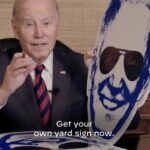 Joe Biden Instagram - Hey, big head. If you order a sign from our campaign store, you could receive one signed by me. Get yours today at the link in my bio.