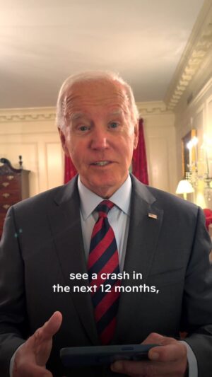 Joe Biden Instagram - They showed me the clip of Trump saying he wanted the economy to crash so he could gain politically. Says he doesn’t want to be Hoover. 

Here's the thing: He already is. He’s the first president since Hoover to lose jobs while in office. Some record.