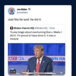 Joe Biden Instagram - Just like he said: he did it.