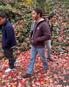 Joe Jonas Instagram - This weather is un-be-leafable. 🍁