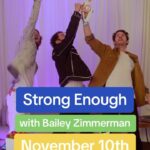 Joe Jonas Instagram – Nothing stronger than the power of friendship. Strong Enough with @bailey.zimmerman out November 10th 💪