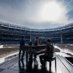 Joe Jonas Instagram - See you at 8pm @yankeestadium!!! Yankee Stadium, Bronx, NY