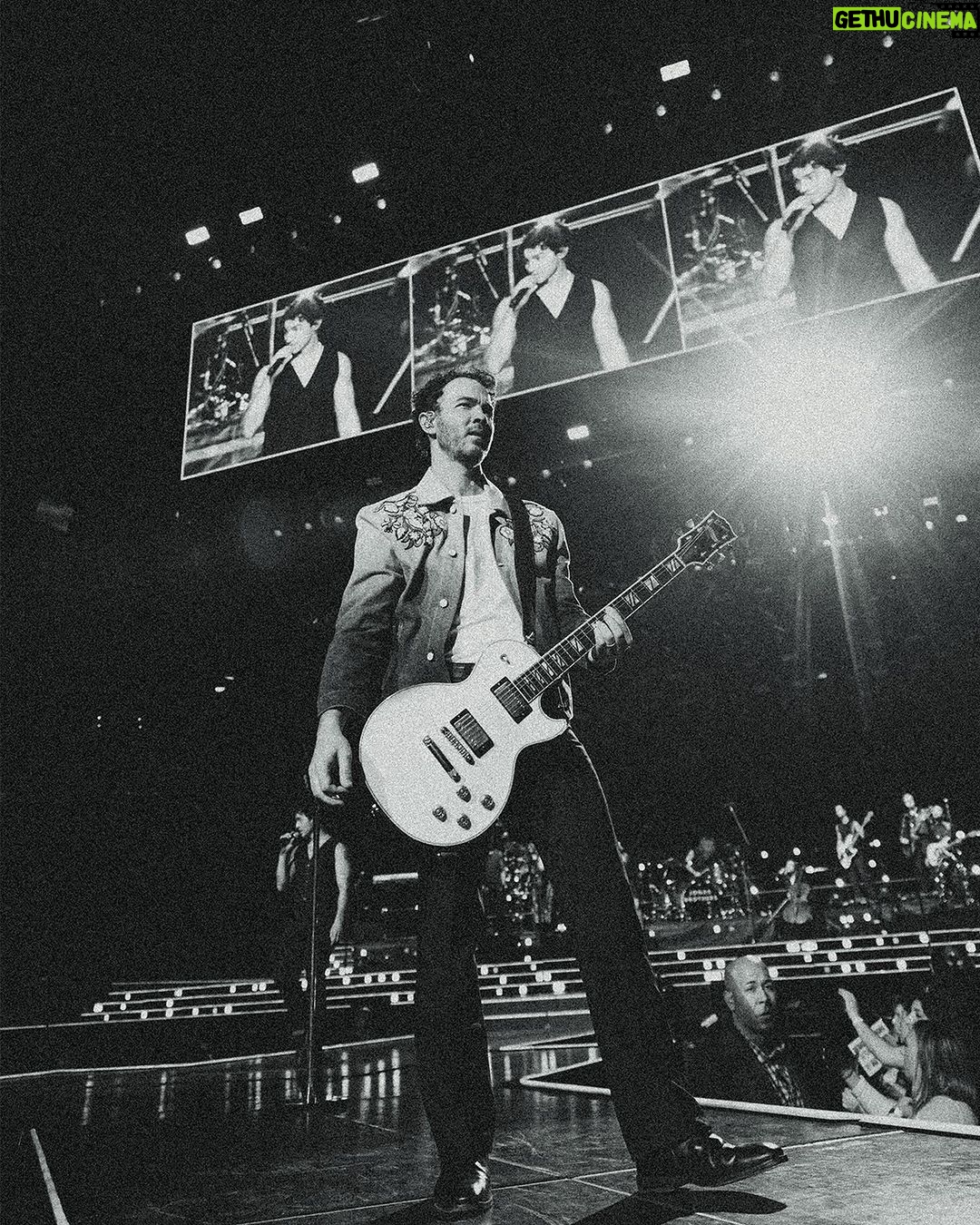 Joe Jonas Instagram - This tour was everything we imagined it would be, and more. Each night brought new memories - from talking to familiar faces in the crowd, to creating special moments during Little Bird. We laughed, we cried and we celebrated this time together. Being able to connect with all of you is something we keep close in our hearts. And that’s what this tour was about - that connection that we’ve shared over the past 18 years. We said it the first night of tour and it still rings true now - #THETOUR would not exist without you - without the hours spent waiting outside for the perfect spot, the time spent listening to songs old and new, the signs, the outfits…everything. We are so grateful that we got to share the stage with all of you each night.