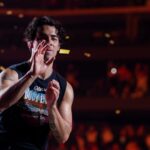 Joe Jonas Instagram - Just a guy trying to catch some confetti 🥺
