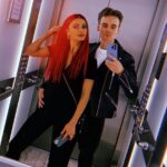 Joe Sugg Instagram – Look who I bumped into in the elevator ❤️ @joe_sugg