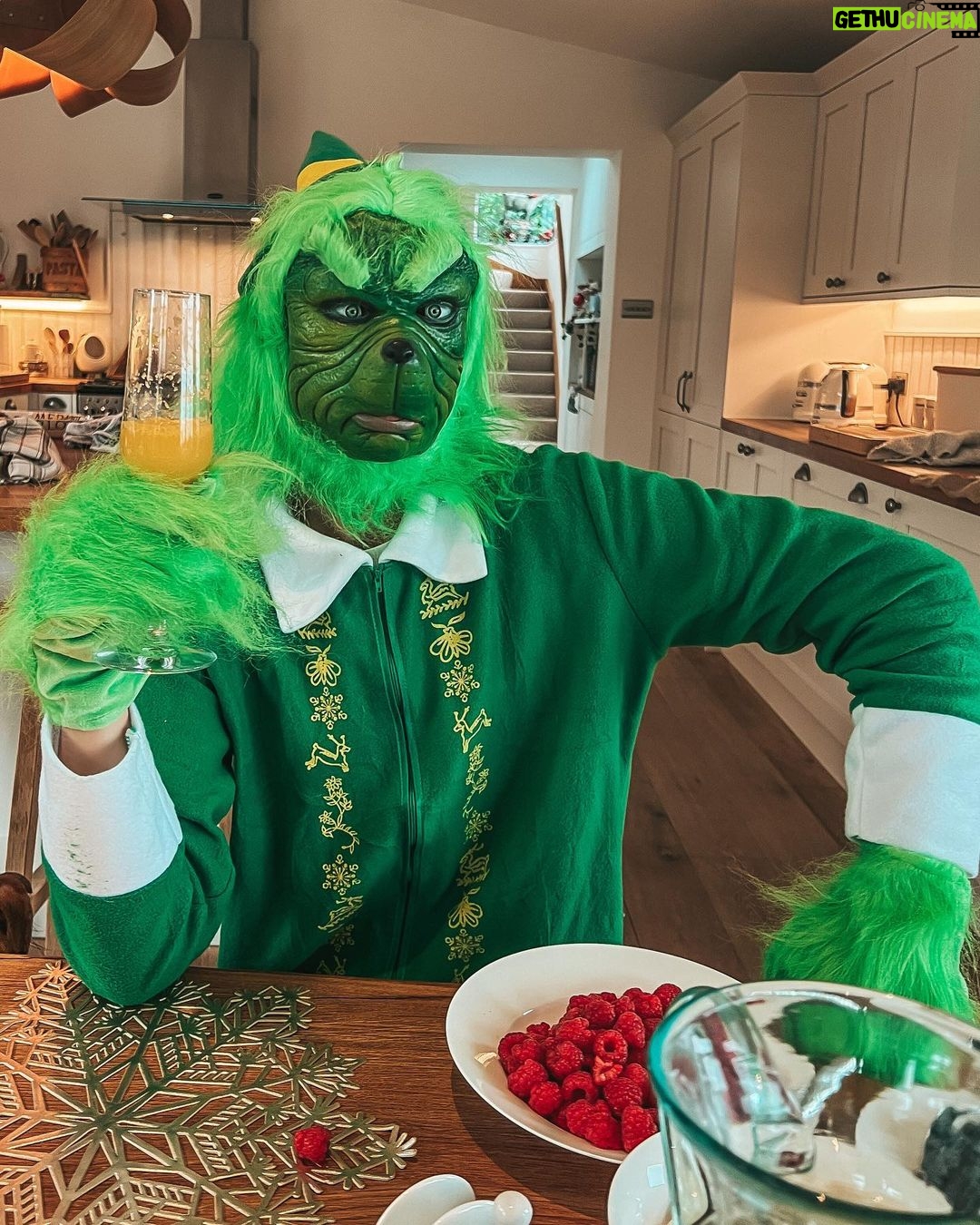 Joe Sugg Instagram - Bah humbug the grinch has been demoted to an elf.. 🙄