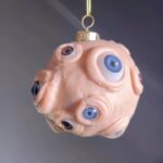 Joe Sugg Instagram - Baublemas number 1 Feast your eyes on that 👀 It probably needs a bit of air brushing to make it look more realistic but I kinda like it as it is. Probably not to everyone’s taste in Bauble but hey 😂 #xmas #diy #baubles #art