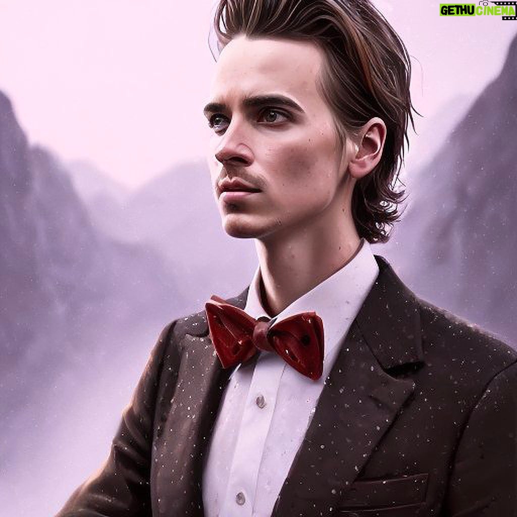 Joe Sugg Instagram - Had a whirl with this AI the other day and I think itโs trying to tell me that Iโm going to be the doctor one day.. maybe in a parallel universe ๐๐ค๐ผ