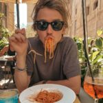 Joe Sugg Instagram - Spaghetti-outta my face Sicily, Italy