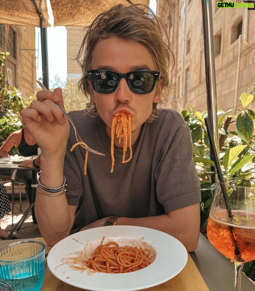 Joe Sugg Instagram - Spaghetti-outta my face Sicily, Italy