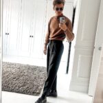 Joe Sugg Instagram - Todays outfit.. until I looked outside and saw how bad the weather is.. Jumper: @uniqloeurope Trousers: @asos_man Shoes: @drmartensofficial Specs: @lespecs Mirror: @diannebuswell’s