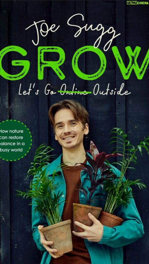 Joe Sugg Instagram - I’m so pleased to let you all know that I’ve written (and illustrated of course) a book called GROW. It’s been such a great process and I’m very excited to share it with you all on September 15th. If you like books.. or me… or both, then this could be the one for you! Here is the fancy text that explains what it’s about Having grown-up in the rise of the digital age and as one of the UKs biggest TV and online stars, Joe knows better than anyone how it feels to be overwhelmed by the world wide web and its endless stream of content. Experiencing feelings of anxiety and burnout, Joe has come up with his very own creative and practical ways to let nature in, that are accessible no matter where in the world you live, from the city to the seaside. Joe's natural storytelling abilities will immerse us in a truly restorative read that shows ways to balance our time online with the outdoors, and grow happier, heathier and calmer by doing so. Alongside Joe's practical tips are his hand-drawn illustrations and personal stories of his journey to happiness. Joe sows the seeds that will help make the most of the incredible, positive impacts nature can have on our mental and physical wellbeing, and that make it possible to live in harmony with the power of technology. Still sounds like it could be right up your alley? Then head to the link in my bio and pre order yourself one today! Also if you would like a ✨signed copy✨they are available through WHS and Waterstones (whilst stocks last and depending on how many sharpies I have lying around) Big thanks to @just_jassim for shooting and editing the video 👍🏼 Lastly, thank you so much for your ongoing support which helps me do awesome projects like this. Always grateful ❤️