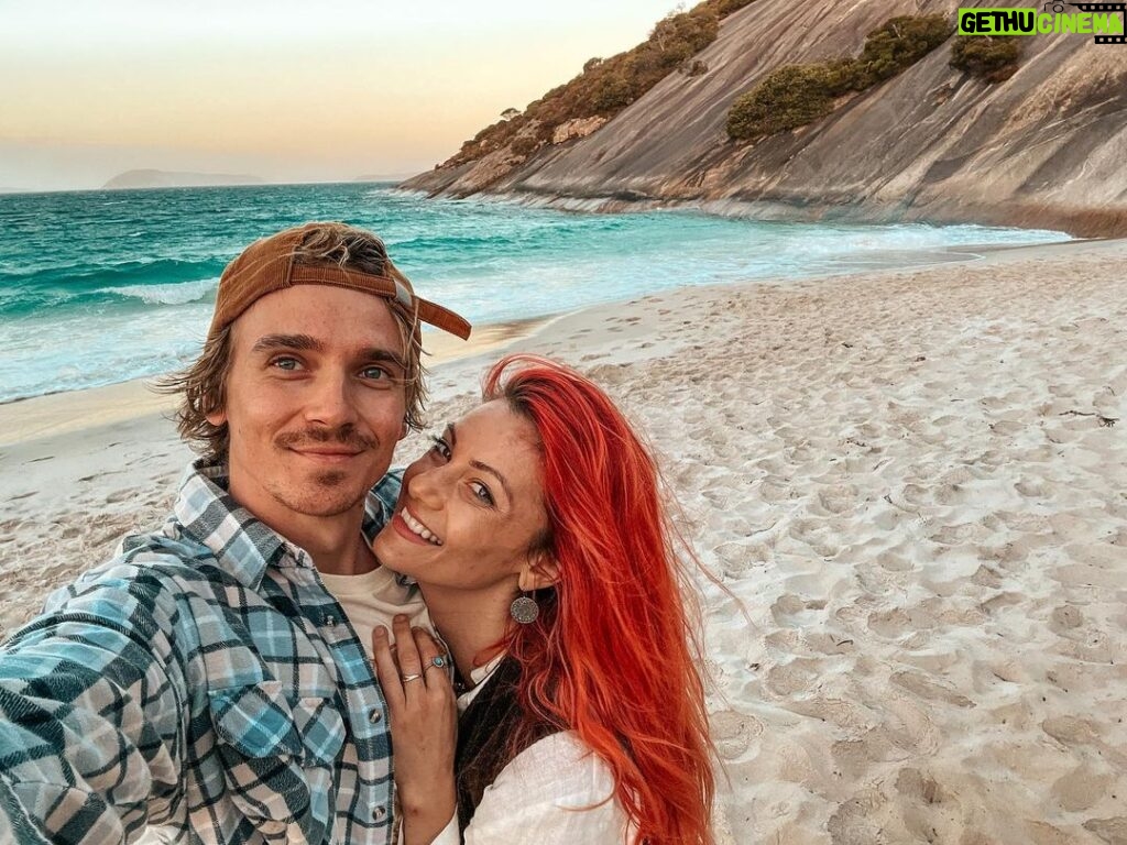 Joe Sugg Instagram - The other day we visited the newly voted number 1 beach in the whole of Australia in 2022. It was really beautiful and has a rather gruesome history too giving it the name ‘misery beach’ Misery Beach
